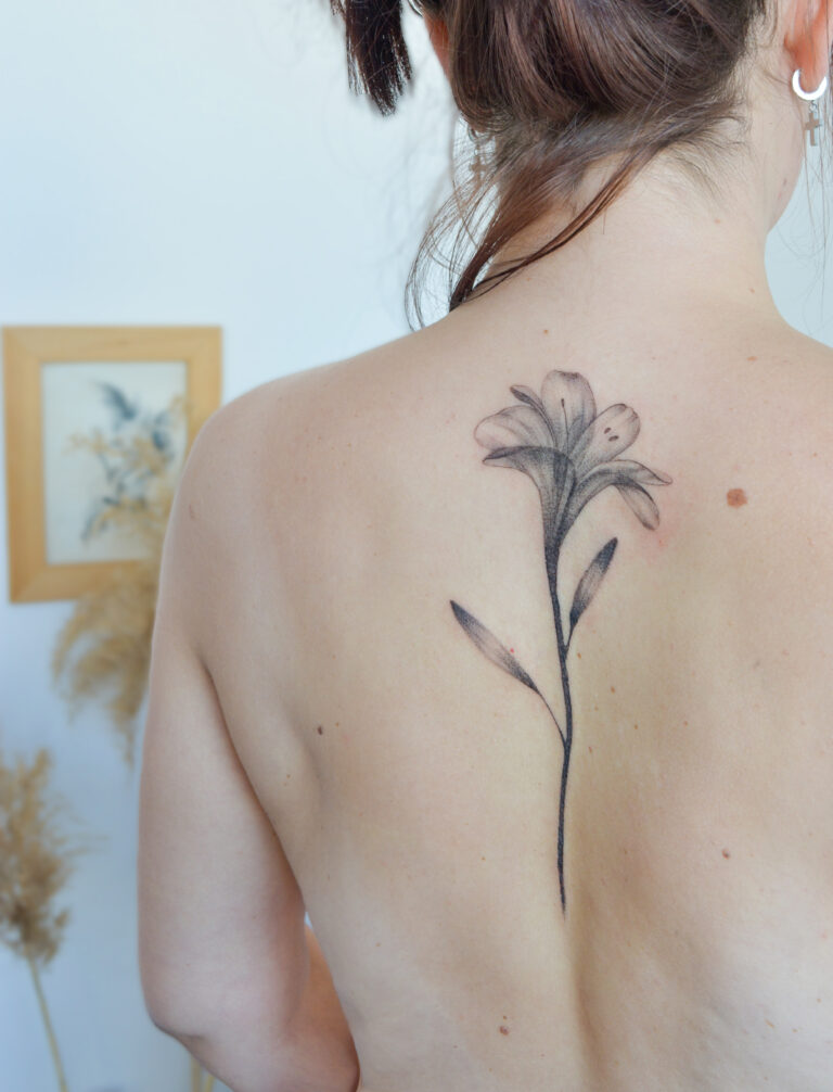 Тату Художник Алёна Курлина Спина 3